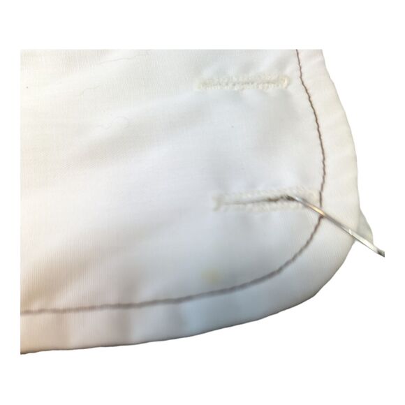 Vintage Ship'n Shore Dickie Collar & Wrist Cuffs Giraffes Flowers Brown & Cream - Picture 13 of 15